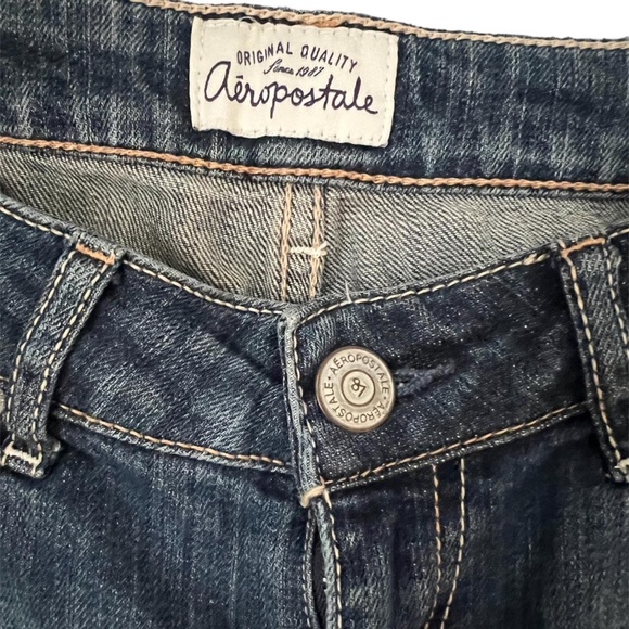 Aeropastale dark wash Bayla skinny jeans - Picture 4 of 5